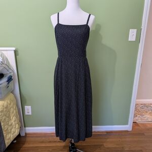 GAP Black and White Midi Dress